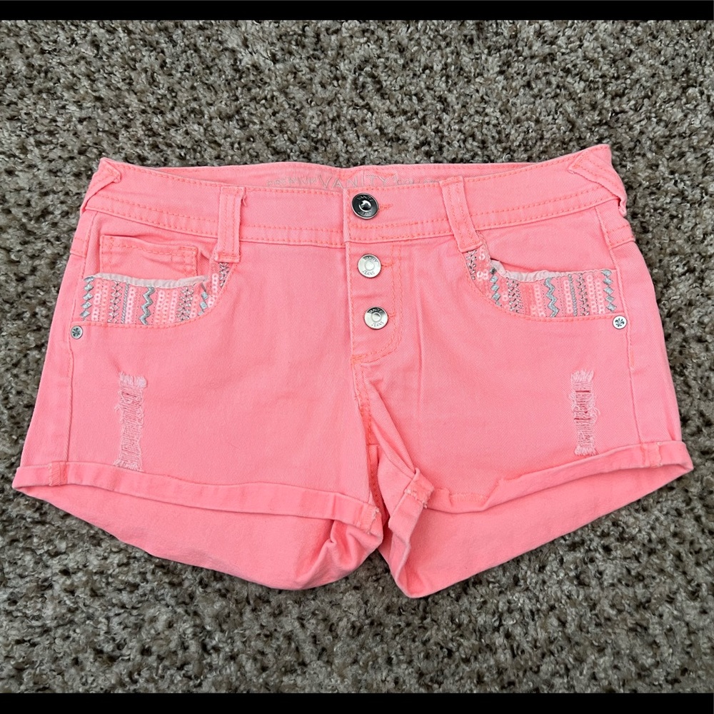 Vanity jean shorts